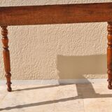 Table old white marble