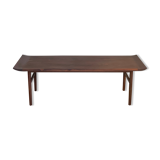 Large Palisander Coffee Table by Kurt Ostervig, Denmark 1960s