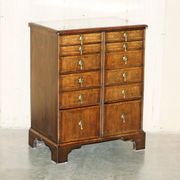 Burr Walnut Commode George III circa 1760