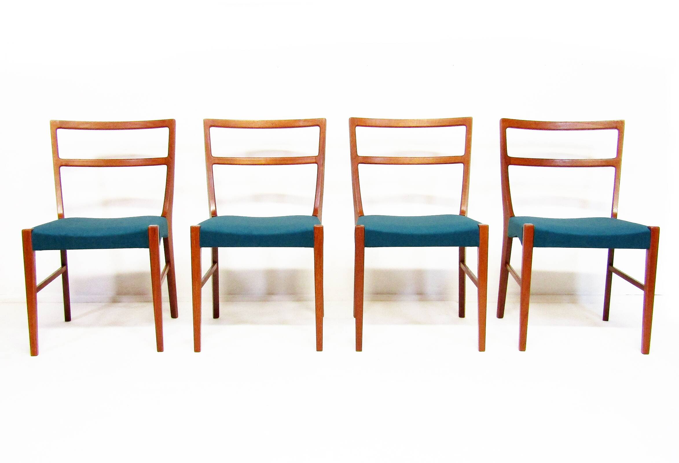 Four 1960s Danish Dining Chairs by Johannes Andersen for Bernhard Pedersen