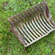 Cast iron fireplace brazier