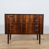 Commode danoise en palissandre du milieu du siècle, années 1960