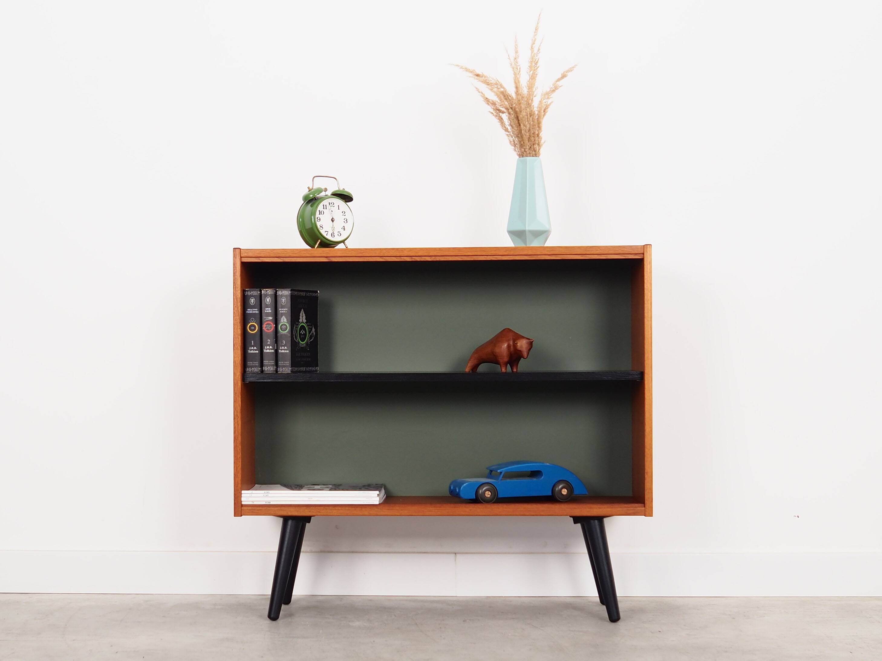 Teak bookcase, Danish design, 1970s, production: Denmark