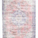 7x11 Shades Of Burgundy Persian Rug, 212x347Cm