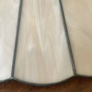 Suspension style Tiffany vintage, opal glass lampshade Ø45cm