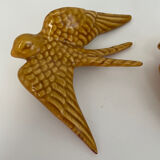Ceramic swallow set of two