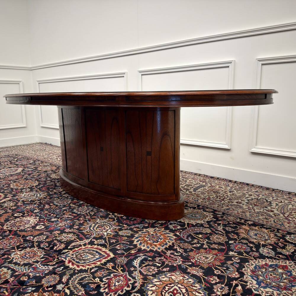 Original Globe Wernicke English Art Deco Desk