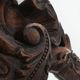 Rococo Style Carved Wooden Mirror with Cartouche-Shaped Glass, Italy