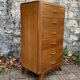 Vintage chest of drawers with compass feet 1960 H112