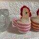 Original molded glass egg cup