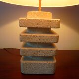 Travertine lamp from the 60s and 70s