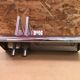Old Mauro Marzollo Style TVE Wall Lamp Chromed Metal Milano Vintage