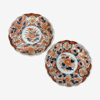 Pair of Imari plates