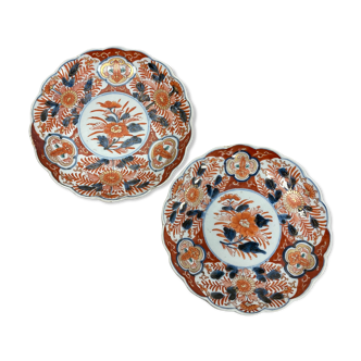 Pair of Imari plates