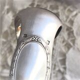 Ice cube pliers or sugar in's feet chiseled silver metal and punches