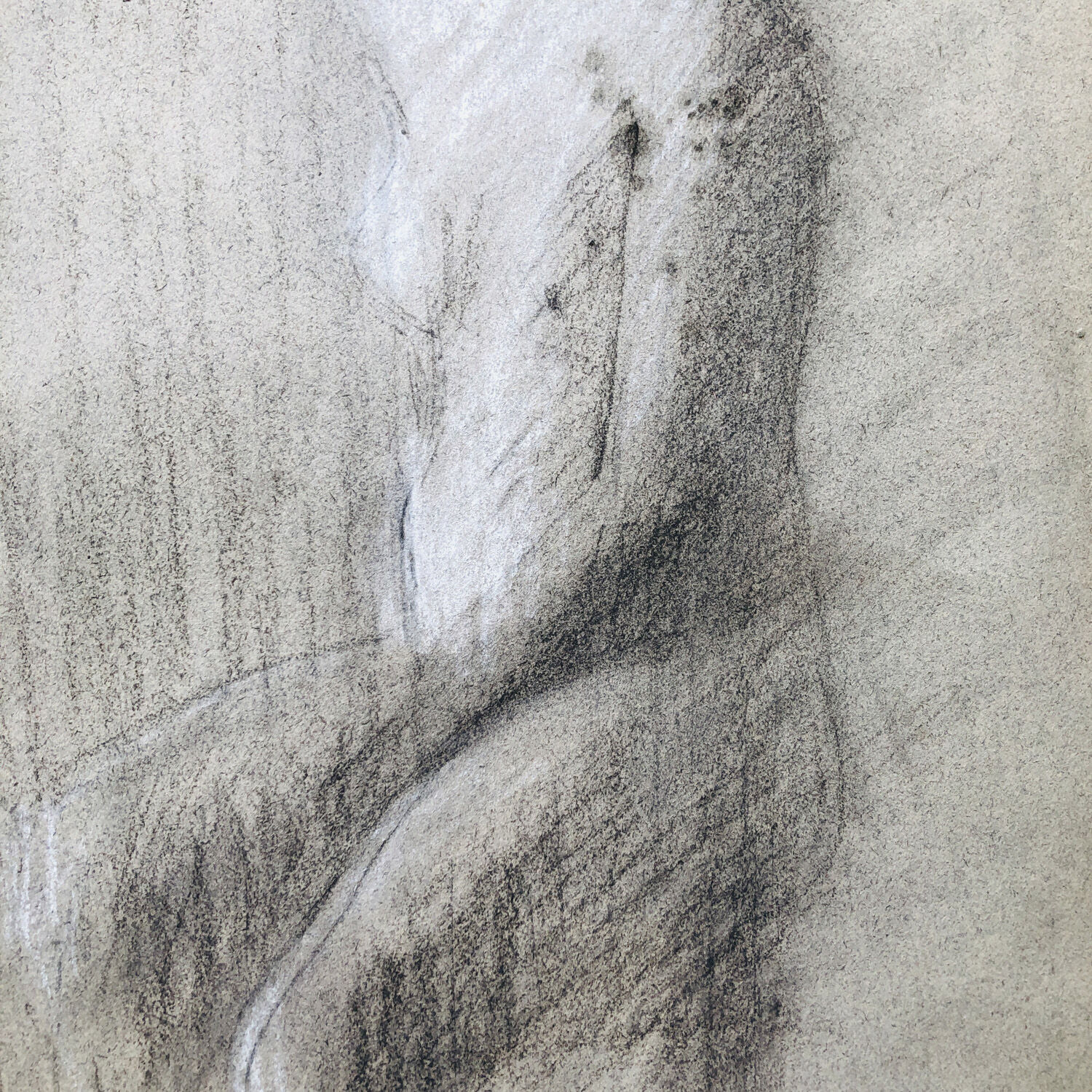 Drawing 30s "The seated woman"