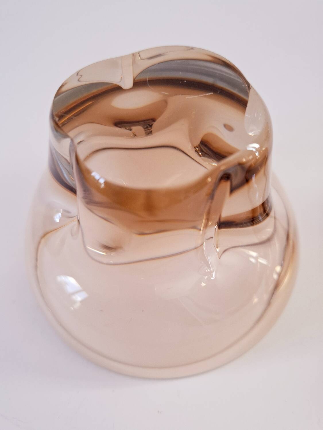 A pair of submerged glassware from the 1940s.