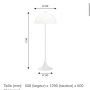 Panthella lampadaire