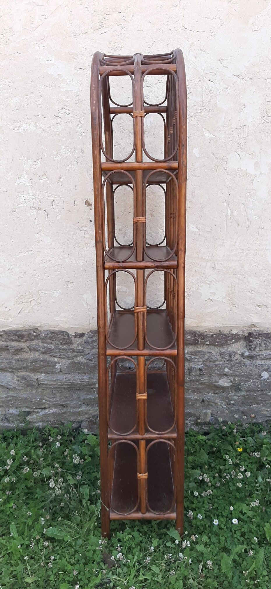 Bamboo wicker rattan 185cm vintage