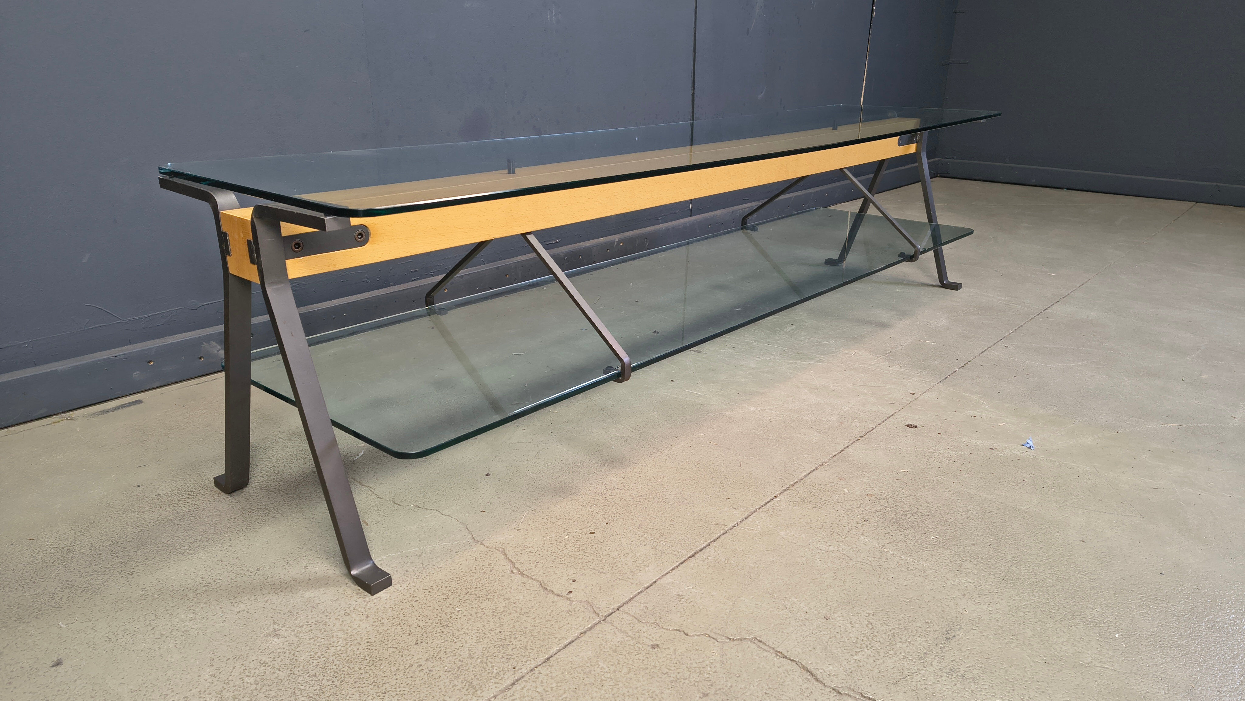 Driade Fratello coffee table by Enzo Mari, 1980s