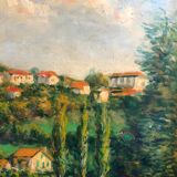 Oil on panel, twentieth century