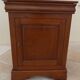 Large jam jar in solid cherry wood with its secret drawer and one door
