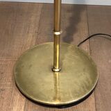 Brass floor lamp