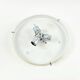 Large Mid-Century Modern Murano Ice Glass Ceiling Light from Doria, 1960s