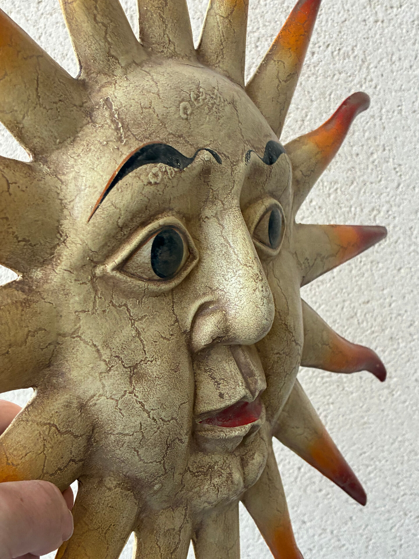 Vintage sun sign