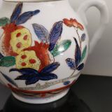 Set of 6 porcelain cups, 6 saucers, teapot and milk jug