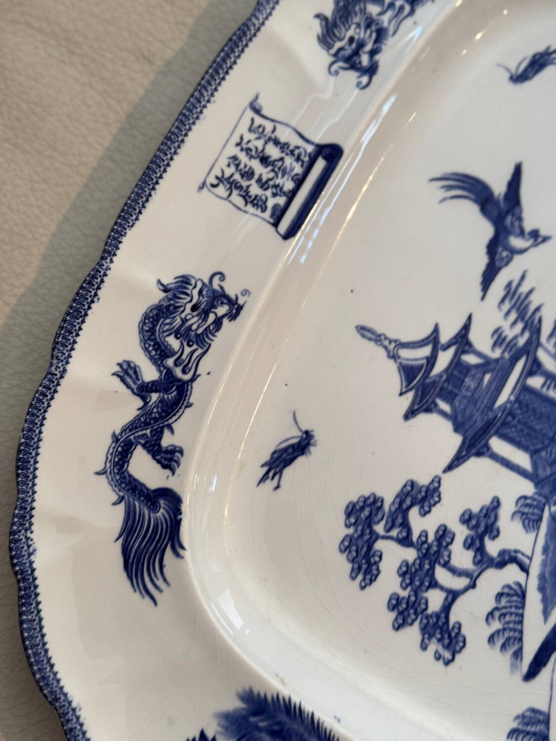 Viellard Bordeaux China serving dish