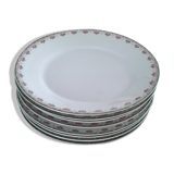 8 Limoges porcelain plates