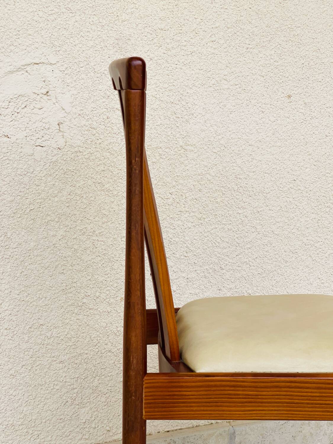 chaise scandinave en palissandre 1960