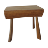 Vintage stool raw wood