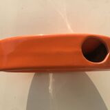 Orange geometric ceramic shape