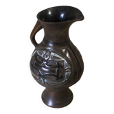 Ceramic vase pitcher by Jean de Lespinasse