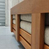 Elm sofa Maison Regain, 60's