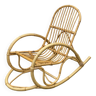 Vintage Rattan Rocking Chair