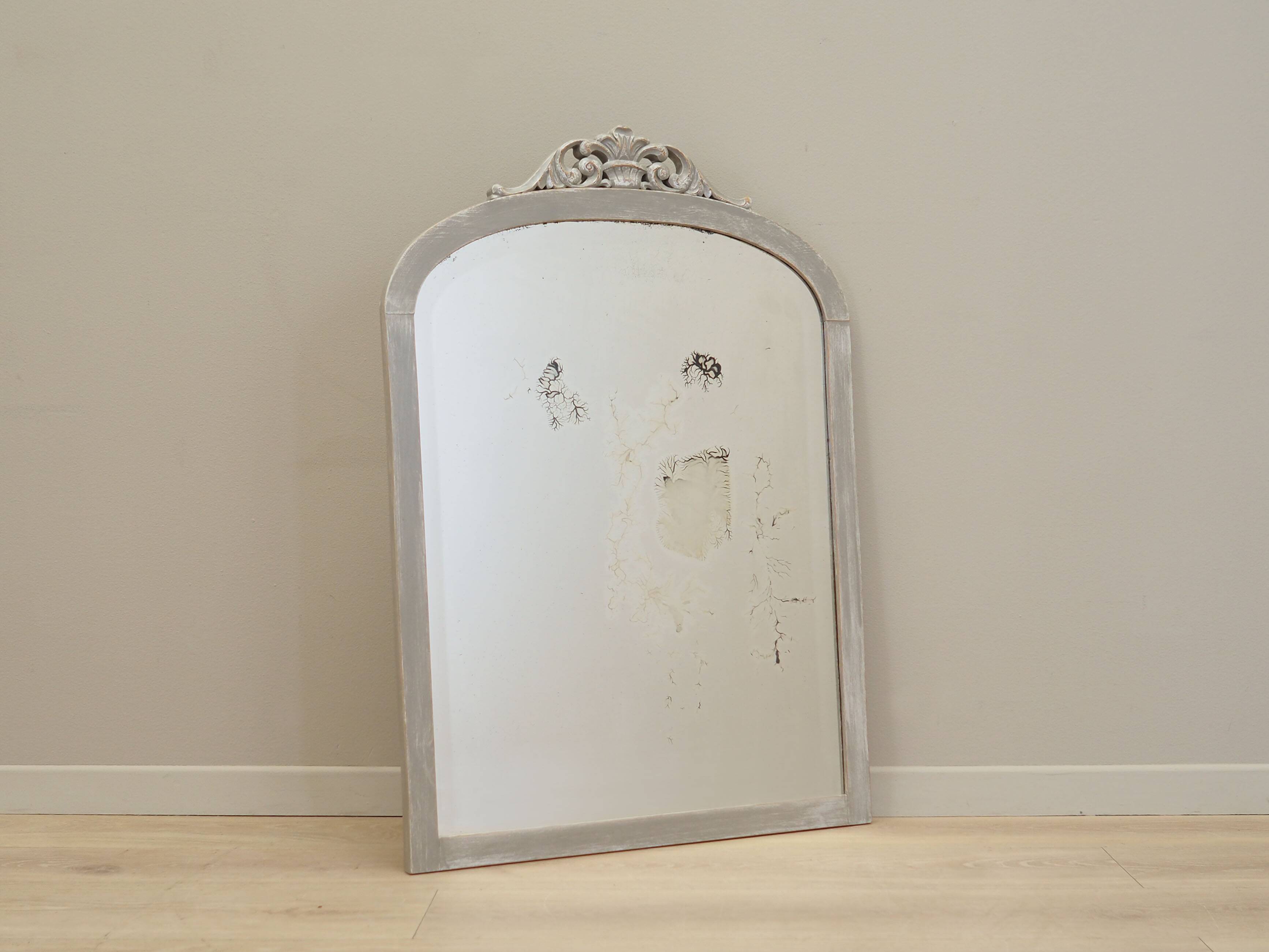 Mirror in pine frame, Danish design, 1960s, production: Denmark
