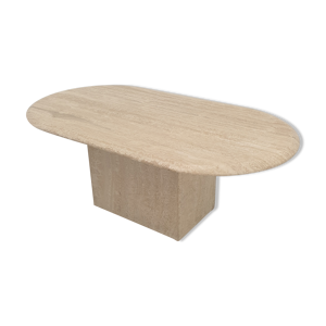 table basse italienne - travertin