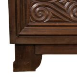 Solid oak sideboard by André Le Picard 1950