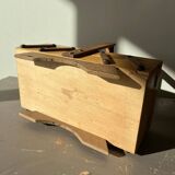 Wooden sewing box - worker