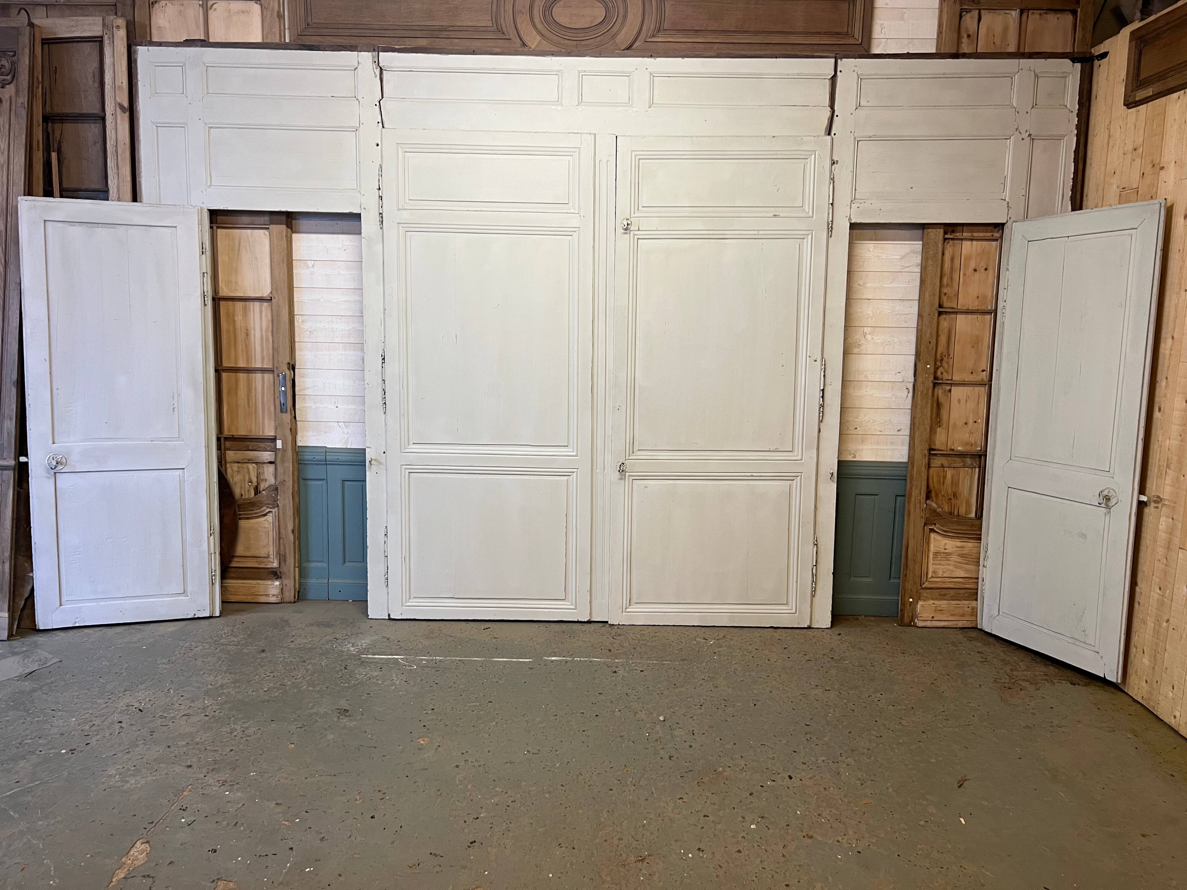 19th-century oak woodwork