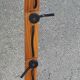 Articulated wooden lamp