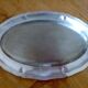 Plat argent ovale 41cm Christofle