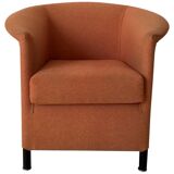 Orange armchair by Paolo Piva for Wittmann, Model Aura
