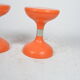 Orange diabolo stool