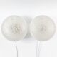 Pair of Murano Glass Swirl Sconces/Wall Lights, Italy, 1970s