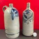 Bottles with handle brandy, schnapps, pear, mirabelle