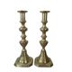 Pair of brass candlesticks circa 1880